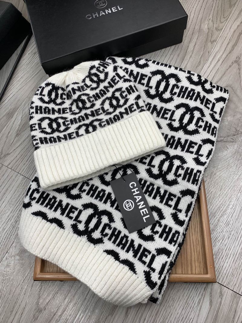 Chanel Caps Scarfs